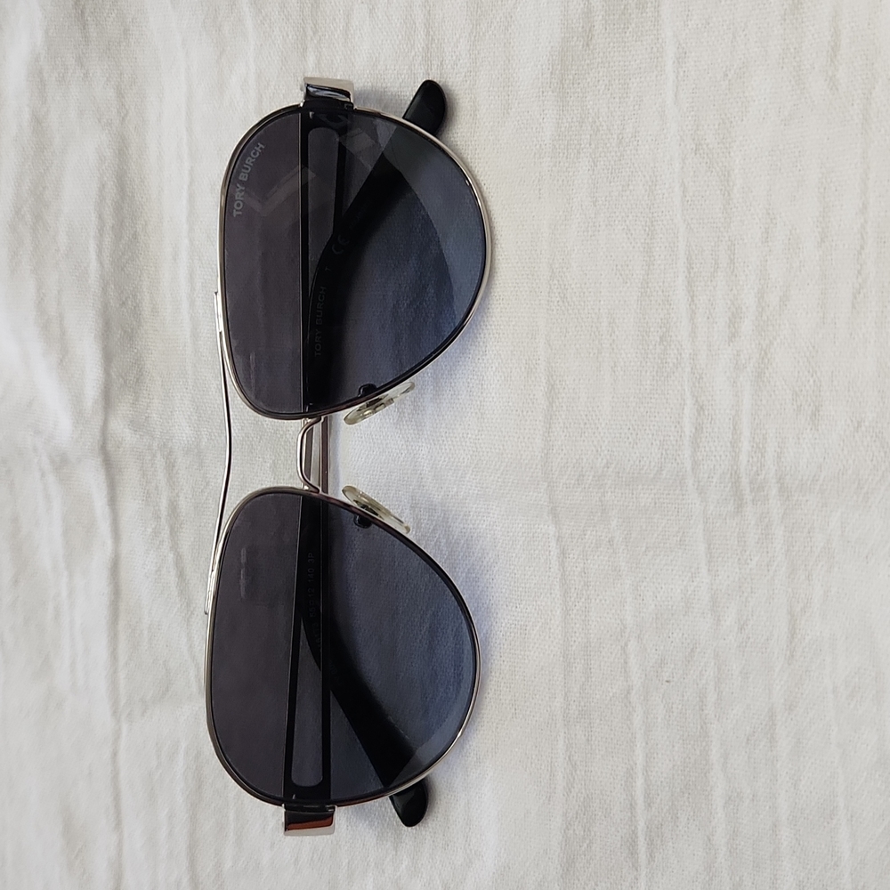 Tory Burch Silver Framed Sunglasses